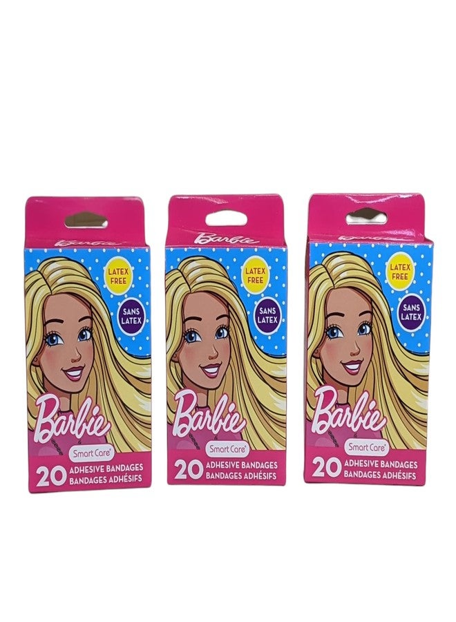 Smart Care Barbie Themed Sterile Adhesive Kids Bandages - Three Pack, Multi - Image 5